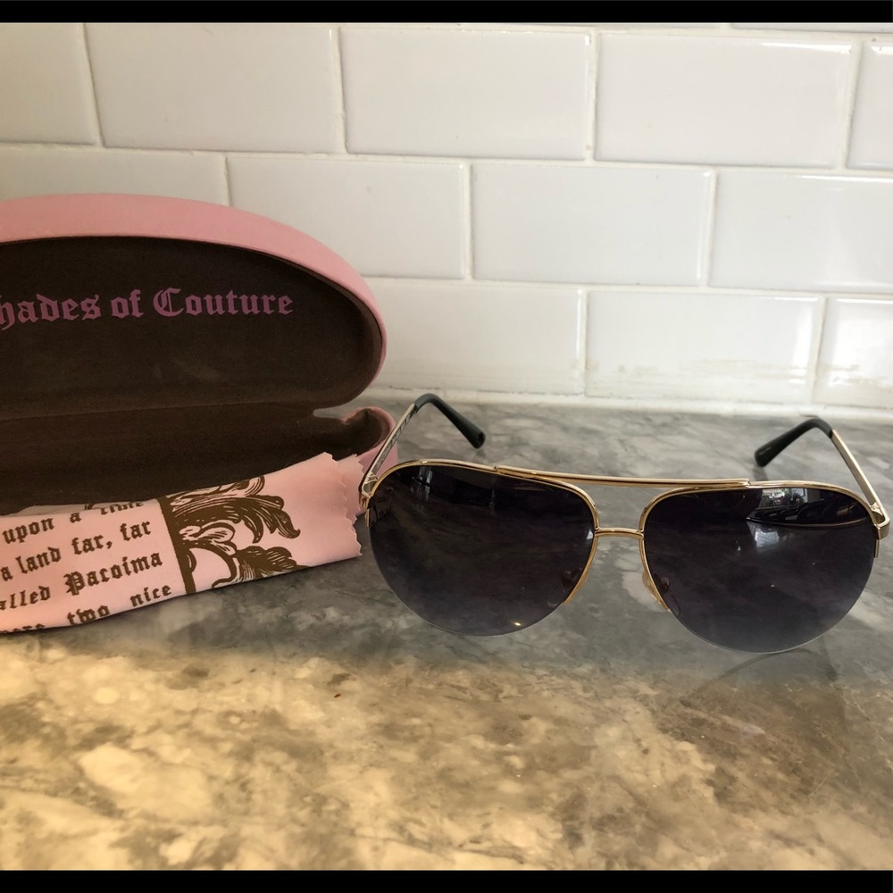 Juicy Couture Aviator Sunglasses